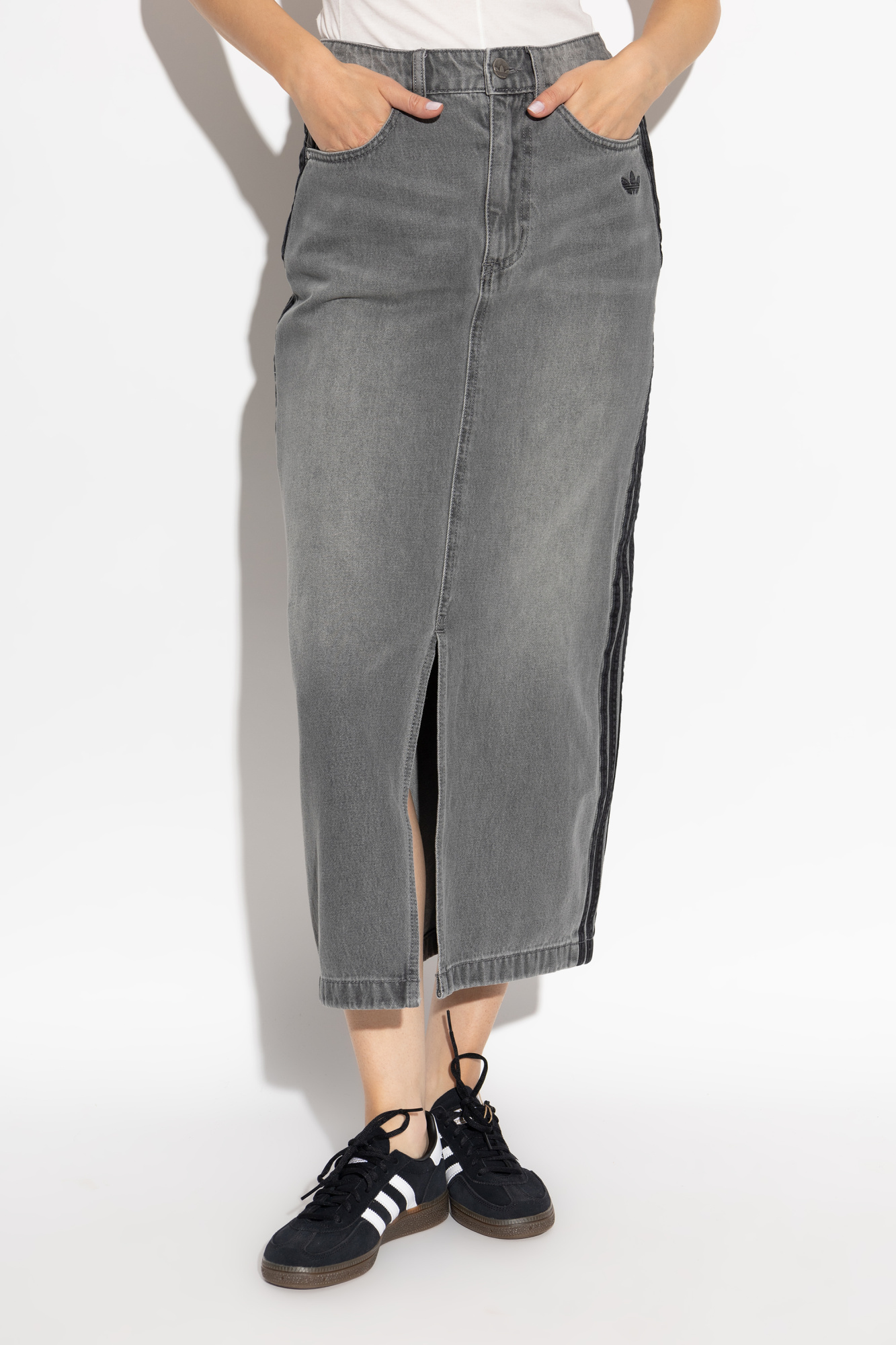 ◆正規品◆ADIDAS ORIGINALS DENIM SKIRT(W)◆関税込◆大人気◆ Adidas WMNS Originals Denim Skirt Indigo Denim JJ3147 Japan